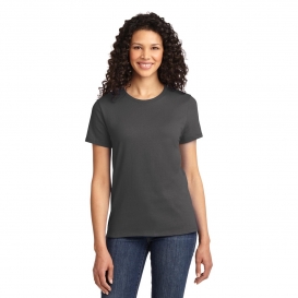 Port & Company LPC61 Ladies Essential T-Shirt - Charcoal