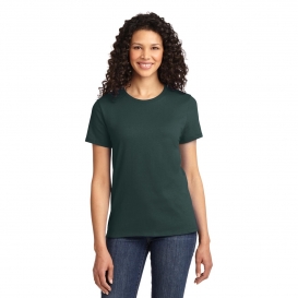 Port & Company LPC61 Ladies Essential T-Shirt - Dark Green