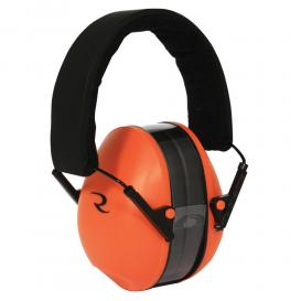 Radians LSH500CS Lowset Hi-Vis Earmuff - Moisture Wicking Headband - Hi-Vis Orange Earcups