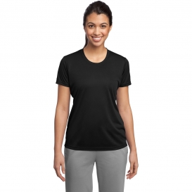 Sport-Tek LST350 Ladies Competitor Tee - Black