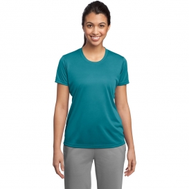 Sport-Tek LST350 Ladies Competitor Tee - Tropic Blue