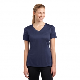 Sport-Tek LST353 Ladies V-Neck PosiCharge Competitor Tee - True Navy