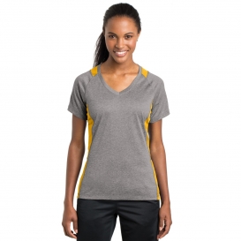 Sport-Tek® LST361 - Ladies Heather Colorblock Contender V-Neck Tee - Polo/Sport  Shirts