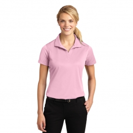 Sport-Tek LST650 Ladies Micropique Sport-Wick Polo Shirt - Light Pink