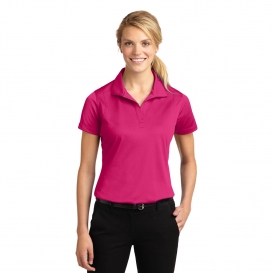 Sport-Tek LST650 Ladies Micropique Sport-Wick Polo Shirt - Pink Raspberry