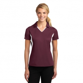  Sport-Tek Ladies Micropique Sport-Wick Piped Polo XS Black/  Iron Grey : Clothing, Shoes & Jewelry