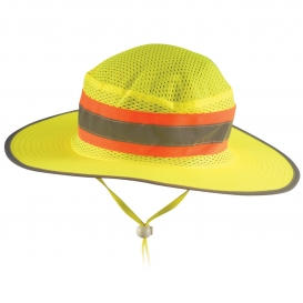 OccuNomix LUX-RNG Two-Tone Ranger Hat - Yellow/Lime