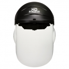 MCR Safety 104PF XO Skeleton Headgear - Clear MAX6 Premium Anti-Fog Molded Face Shield