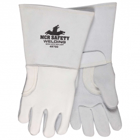 MCR Safety 49750 Premium Grain Elkskin Leather Welding Gloves