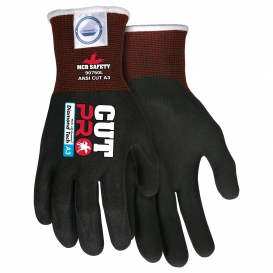 MCR Safety 90750 Cut Pro Nitrile Foam Coated Gloves - 15 Gauge Dyneema Diamond Shell