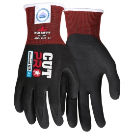 MCR Safety 90780 Cut Pro Nitrile Coated Gloves - 18 Gauge Dyneema Diamond Technology