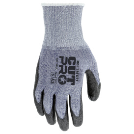 MCR Safety 92715PU Cut Pro Polyurethane Coated Gloves - 15 Gauge HyperMax Shell 