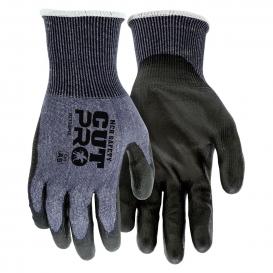 MCR Safety 92738PU Cut Pro Polyurethane Coated Gloves - 18 Gauge Hypermax Shell