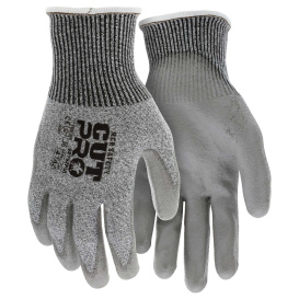 MCR Safety 92752PU Cut Pro Coated Gloves - 13 Gauge HyperMax Shell