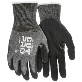 MCR Safety 9278NF Cut Pro Nitrile Foam Coated Gloves - 18 Gauge Hypermax Shell