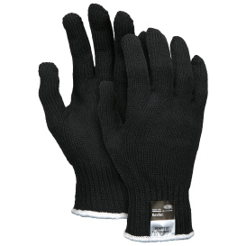 MCR Safety 9370BK Cut Pro Regular Weight Gloves - 7 Gauge Kevlar Shell
