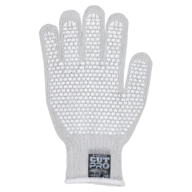 C9, 10 Gauge Cut Resistant Grey Glove ANSI Cut Level 6 - Sizes XXS