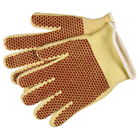 MCR Safety 9471K Cut Pro Heavy Weight Kevlar/Cotton Gloves - 2 Sided Nitrile Blocks
