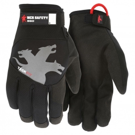 MCR Safety 960 Mechanics TaskFit Gloves - Synthetic Leather Palm