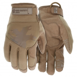 MCR Safety 963 Mechanics Multi-Task TaskFit Gloves - Synthetic Leather D3O Padded Palm