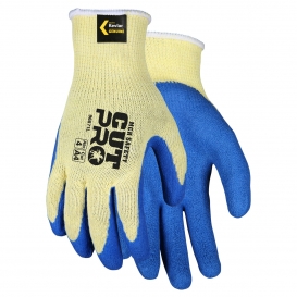 MCR Safety 96871 Cut Pro Gloves - 10 Gauge Kevlar/Synthetic Shell - Latex Dipped Palm & Fingers
