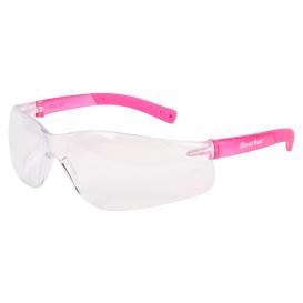 MCR Safety BK220AF BearKat BK2 Safety Glasses - Pink Temples - Clear UV-AF Anti-Fog Lens
