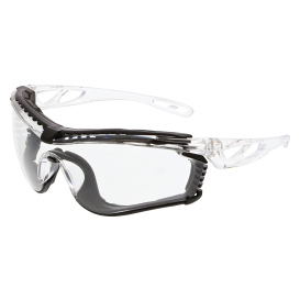 MCR Safety CL510PF Checklite CL5 Safety Glasses - Removable Foam Gasket - Clear MAX6 Anti-Fog Lens