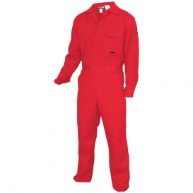MCR Safety DC1 Deluxe Contractor FR Max Comfort Coveralls - Red