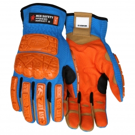 MCR Safety FF2930 ForceFlex Mechanics Gloves - Synthetic Leather Palm - D3O TPR Back