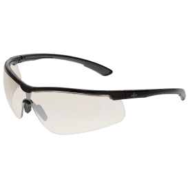 MCR Safety KD719AF Klondike KD7 Safety Glasses - Black Frame - Indoor/Outdoor UV-AF Mirror Lens
