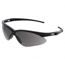 MCR Safety MP112AF Memphis MP1 Safety Glasses - Black Frame - Gray UV-AF Anti-Fog Lens