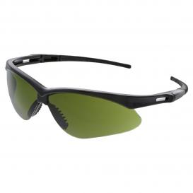 MCR Safety MP1130 Memphis MP1 Safety Glasses - Black Frame - Green Shade 3.0 Lens