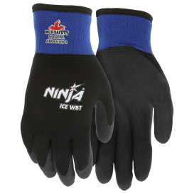 MCR Safety N9690W Ninja Ice HPT Coated Gloves - 15 Gauge Nylon Shell
