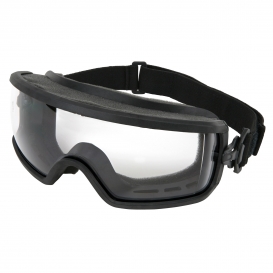 MCR Safety PD1210PF Predator PD2 Goggles - Elastic Strap - Clear MAX6 Anti-Fog Lens