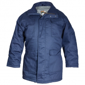MCR Safety PK3N Insulated FR Parka - Navy Blue