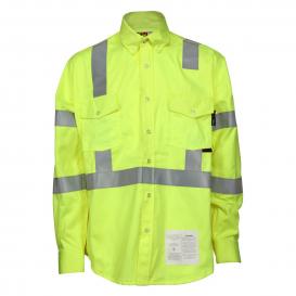 MCR Safety S1CL3L FR Type R Class 3 Hi-Visibility Work Shirt