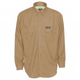 MCR Safety SBS1003 Summit Breeze FR Work Shirt - Tan