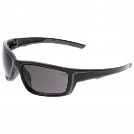 MCR Safety SR422PF Swagger SR4 Safety Glasses - Black Frame - Gray MAX6 Anti-Fog Lens