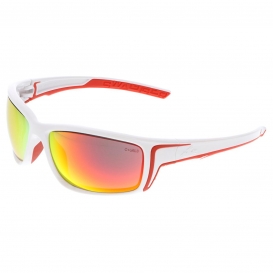 Pyramex Velar White/Red Sky Red Mirror Lens Safety Glasses Sunglasses