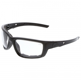 MCR Safety SR510AF Swagger SR5 Safety Glasses - Gray Foam Lined Frame - Clear UV-AF Anti-Fog Lens