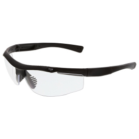 MCR Safety T12210P Tier1 Tactical Safety Glasses - TPR Nose Piece - Clear MAX6 Anti-Fog Lens 