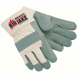 MCR Safety 1711 Big Jake Double Leather Palm Gloves - 2.75\