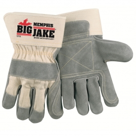 Memphis 1711 Big Jake Double Leather Palm Gloves - 2.75\\\