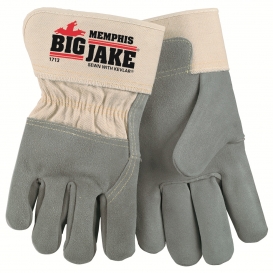 Memphis 1713 Big Jake 3/4 Leather Back Gloves - 2.75\\\
