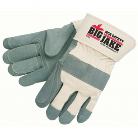 MCR Safety 1715 Big Jake Double Leather Palm & Finger Gloves - 2.75\
