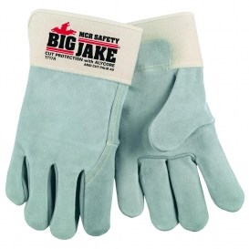 Memphis 1717A Big Jake Alycore Cut Resistant Leather Gloves - 2.75\