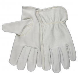 Memphis 32114 Unlined Grain Cowhide Leather Driver Gloves - Keystone Thumb