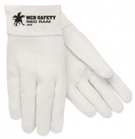 MCR Safety 4900 Red Ram Grain Goatskin Leather Mig/Tig Welding Gloves