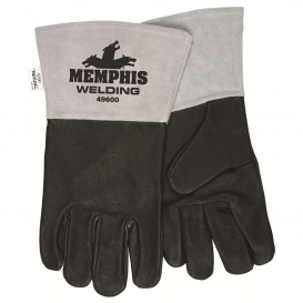 Memphis 49600 Premium Grain Pigskin MIG/TIG Welding Gloves - 4.5\