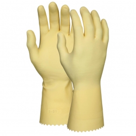 MCR Safety 5090E Unlined Latex Canners Gloves - 16 mil